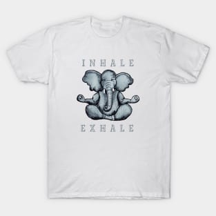 Inhale Exhale Elephant T-Shirt